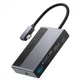 USB-Хаб Baseus Magic Multifunctional Type-C with a Retractable Clip Standard Edition Grey CAHUB-DA0G - изображение 1