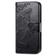 Чехол UniCase Butterfly Pattern для Samsung Galaxy M13 (M135) - Black - изображение 2