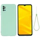 Силиконовый (TPU) чехол Deexe Silicone Case для ZTE Blade A71 - Green - изображение 1