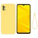 Силиконовый (TPU) чехол Deexe Silicone Case для ZTE Blade A71 - Yellow - изображение 1