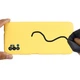 Силиконовый (TPU) чехол Deexe Silicone Case для ZTE Blade A71 - Yellow - изображение 6