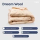 Одеяло Balakhome WOOL (овечья шерсть) 350 г\м2 210*180 см двуспальное - изображение 6