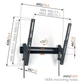 Кріплення Vogels TVM 3413 Black (6816005) - изображение 6