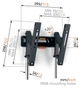 Кріплення Vogels TVM 3213 Black (6816000) - изображение 2