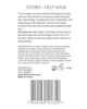 Восстанавливающая Маска для Максимального Увлажнения Hydra-Help Mask Derma Series 200 мл - изображение 2