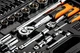 Набор инструментов NEO Tools 1/2", 3/8" и 1/4" 219 предметов в кейсе - изображение 3