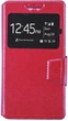 Чехол-книжка TOTO Book Silicone Slide Universal Cover With Window 4.3'-4.8' Rose Red - изображение 2