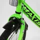 Детский двухколесный велосипед CORSO Maxis 16244 колеса 16" с ручным тормозом и дополнительными колесами, Салатовый - изображение 5