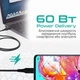 Кабель Promate PowerLink-CC200 USB-C to USB-C 60 Вт Power Delivery 2 м Black (powerlink-cc200.black) - зображення 2