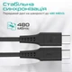 Кабель Promate PowerLink-CC200 USB-C to USB-C 60 Вт Power Delivery 2 м Black (powerlink-cc200.black) - зображення 3