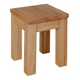 Табурет MILANO из массива бука 350*350*470мм KROKWOOD - изображение 1