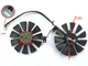 Вентилятор Everflow для видеокарты ASUS T129215SU (T129215BU PLD09210S12HH) комплект 2 шт (№119.1) - изображение 3