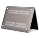 Пластиковый матовый чехол-накладка DDC для MacBook Air M2/M3 13.6" 2022-2024 A2681/A3113 Серый (DA2681-GY) - изображение 5
