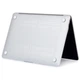 Пластиковый матовый чехол-накладка DDC для MacBook Air M2/M3 13.6" 2022-2024 A2681/A3113 Прозрачный матовый (DA2681-CL) - изображение 5