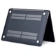 Пластиковый матовый чехол-накладка DDC для MacBook Air M2/M3 13.6" 2022-2024 A2681/A3113 Черный (DA2681-BK) - изображение 4