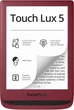 Электронная книга 6" PocketBook Touch Lux 5 Бордовый (‎PB628-R-WW) - изображение 1