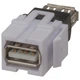 Keystone модуль USB PROinstal ZNKS-L12/WH (мама-мама) - изображение 1