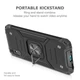 Чохол Protector для Xiaomi Redmi 9A протиударний бампер з підставкою Black - зображення 2
