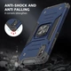 Чехол Protector для Xiaomi Redmi 9A бампер противоударный с подставкой Dark-Blue - изображение 6