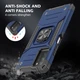 Чехол Protector для Xiaomi Redmi 9T противоударный бампер с подставкой Dark-Blue - изображение 5