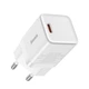 Мережевий зарядний пристрій Baseus 30W 1Type-C GaN3 Fast Charger PD3.0 3A White (CCGN010102) - зображення 2