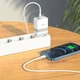 Сетевое зарядное устройство HOCO N21 1USB/1Type-C, 30W/3A, PD/QC адаптер с быстрой зарядкой white - изображение 7