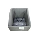 Автокресло для собак Lucky Pet 40 х 40 см Серое (4820224216911) - изображение 2