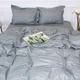 Постільна білизна MirSon Satin Stripe 30-0010 Light Gray 143х210 полуторний (2200005251119) - изображение 3