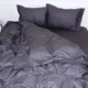 Постільна білизна MirSon SatinStripe 30-0012DarkGray 143х210 Сімейний (2200005252000) - изображение 3