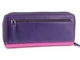 Гаманець жіночий шкіряний Visconti RB55 - Honolulu (berry multi) - изображение 4