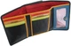 Гаманець жіночий шкіряний Visconti STR3 Halki c RFID Black Multi - изображение 4