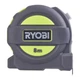 Рулетка Ryobi RTM8M, 8м*25мм, двостороннє нейлонове покриття, TPR корпус, 4 заклепки - зображення 3