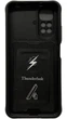 Чехол Camshield c кольцом-подставкой на Xiaomi Redmi Note 11 черный - изображение 3