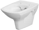 Унитаз подвесной CERSANIT CARINA 548/715 New CleanOn K701-033 с сиденьем Soft Close дюропласт - изображение 2