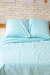 Постельное белье Бязь Голд Люкс, Vital Textile двухспальный 180х220см (BL-10) морская волна - изображение 3