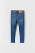 Джинсы с потертостями для девочки Zara 140 размер синие 5252710400 - изображение 2