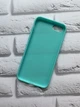 Силиконовый матовый чехол на iPhone 7/8/SE 2020 :: Бирюзовый - изображение 2