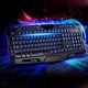 Игровая проводная клавиатура M200 с подсветкой, Черный - изображение 1