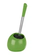 Ершик для унитаза Wenko Polaris Green, 15x36x14.5 см, керамика, зеленый - изображение 1