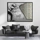 Картина Холстович Behind the curtain 30x40 см. Мотивационная картина для офиса, гостиной, спальни, интерьера - изображение 2