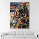 Картина Холстович Follow your art 75x100 см. Картина девушка с жемчужной серёжкой для офиса, гостиной, спальни, интерьера - изображение 3