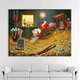 Картина Холстович Scrooge McDuck 110x150 см. Интерьерная картина для офиса, гостиной, спальни, подарок боссу - изображение 3