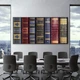 Картина Холстович Success library 60x120 см. Інтер'єрна картина з книгами для офісу, вітальні, спальні - зображення 4