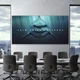 Картина Холстович Calm Under Pressure 40x80 см. Интерьерная картина для офиса, гостиной, спальни - изображение 3
