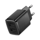 Сетевое зарядное устройство Baseus Compact |2xUSB, 10.5W, 2.1A| Black - изображение 1