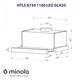 Вытяжка Minola htls 6734 bl 1100 led glass - изображение 6
