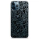 Чохол силіконовий для Apple IPhone 13 Pro від Lex Altern (Чорний приношення, скелет кішки, кажан, лапи, Хеллоуїн) - зображення 3