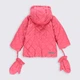 Детская зимняя куртка для девочки Coccodrillo Outerwear Girl Newborn ZC2152101OGN-007 80 см Розовая (5904705926779) - изображение 2