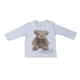 Світшот з рукавом реглан для хлопчика Hawk Kids Lav050359 52 см Блакитний - зображення 1