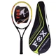 Ракетка для большого тенниса Zelart Fox Power 0854 с чехлом Black-Yellow - изображение 1